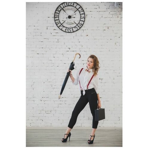 фото Радуга подтяжки взрослые, ширина 2.5 см, цвет красный пк кидс тойз дв