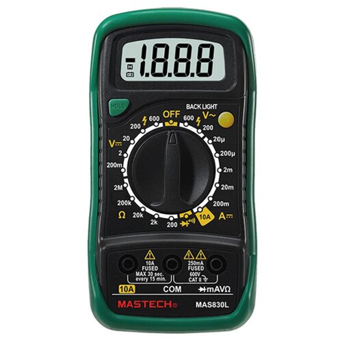 Мультиметр MASTECH MAS830L мультиметр mastech mas830l