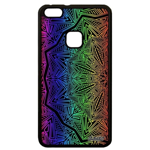 фото Противоударный чехол на мобильный // huawei p10 lite // "мандала" дизайн буддизм, utaupia, цветной