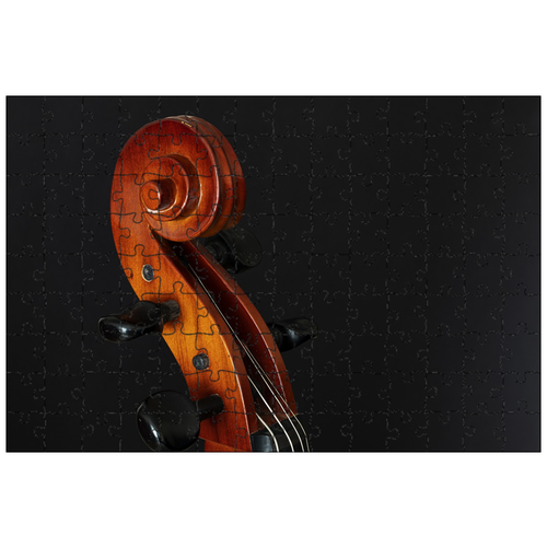 фото Магнитный пазл 27x18см."виолончель, музыка, инструмент" на холодильник lotsprints