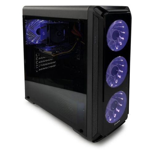 фото Игровой компьютер м-16 2.0 v2 intel core i5-10400f 2.9-4.3 ghz - 6 core / 16gb ddr4 / 1000gb hdd / 240gb ssd / geforce gtx 1650 4gb / h470m / zalman case / 600w / windows 10 pro robotcomp