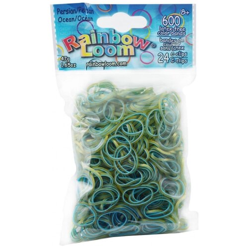 Резинки для плетения браслетов Rainbow Loom Голубой Персидская Persian Ocean (BW0019) резинки для плетения браслетов rainbow loom синие персидская серия navy blue b0115