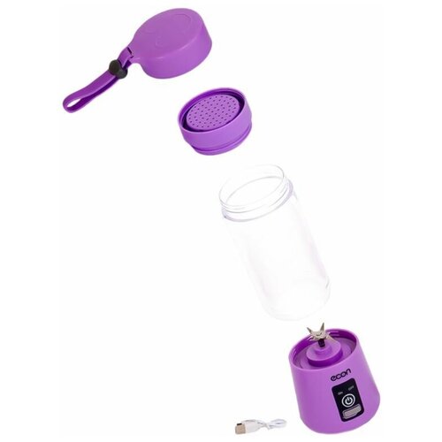 Портативный блендер ECON ECO-554SB фиолетовый 92600₽