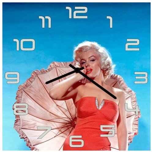 фото Svs настенные часы svs 4002481 монро в образе