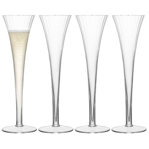 фото Набор из 4 бокалов-флейт для шампанского aurelia 200 мл lsa