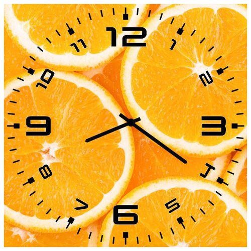 фото Svs настенные часы svs 3002301 апельсины