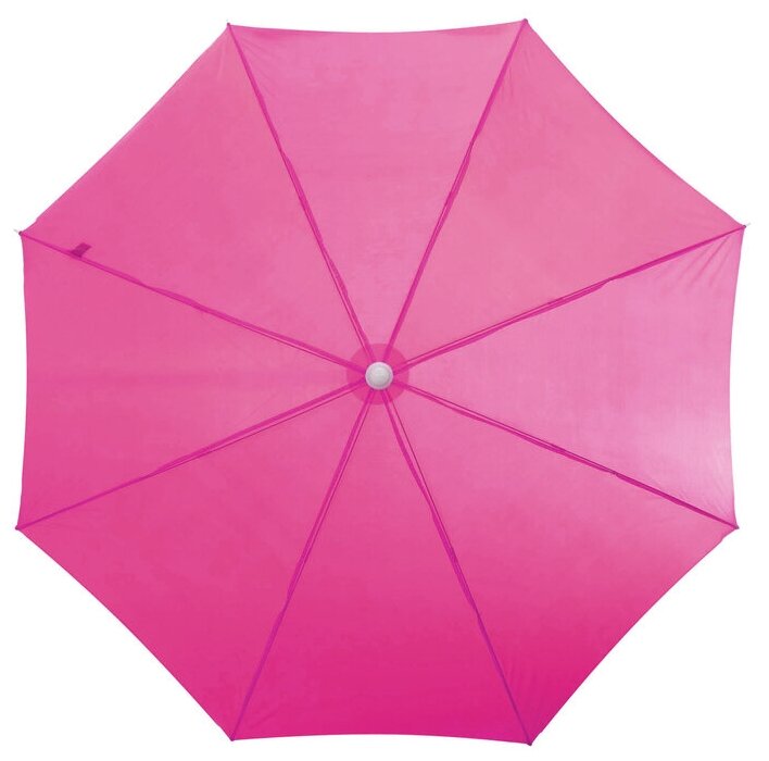 Зонт пляжный Классика, d-150 cм, h-170 см, цвет - фотография № 3