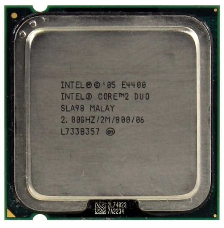 Процессор Intel Core 2 Duo E4400 Allendale LGA775,  2 x 1800 МГц, OEM