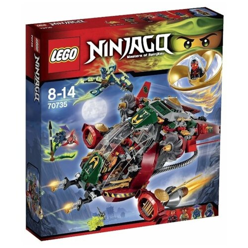 lego® ninjago 70735 ронин рекс Конструктор LEGO Ninjago 70735 Корабль R.E.X. Ронана, 547 дет.