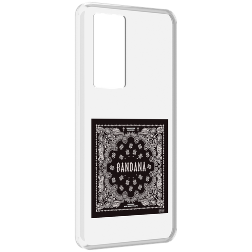 Чехол MyPads Bandana I Big Baby Tape для Realme GT Master Explorer Edition задняя-панель-накладка-бампер