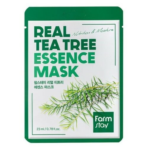 Купить Тканевая маска для лица с экстрактом чайного дерева FarmStay Real Tea Tree Essence Mask, Magic