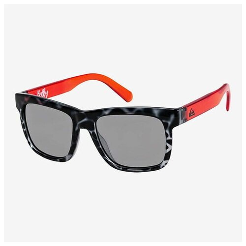 Детские cолнцезащитные очки Quiksilver Balky Shiny Black Tort/Fla, Цвет красный, Размер One Size