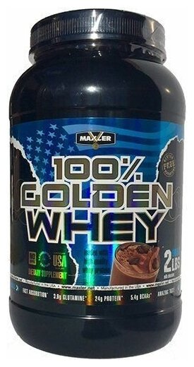 Maxler Usa 100% Golden Whey (908 г) Капучино