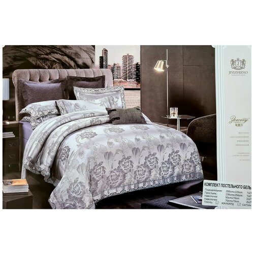 Сатин Жаккард/постельное белье/евро стандарт