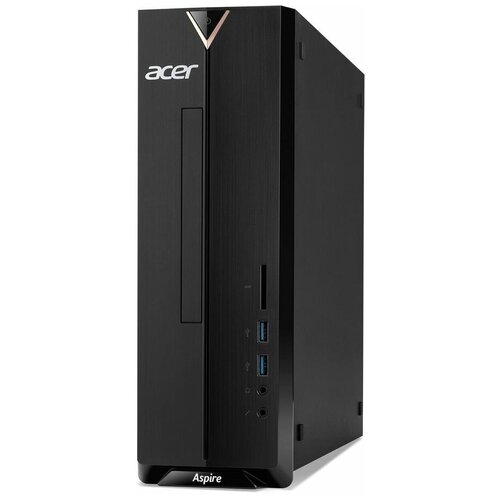 Компьютер Acer Aspire XC-830, Intel Pentium Silver J5040D, DDR4 8ГБ, 128ГБ(SSD), Intel UHD Graphics 605, CR, Windows 11 Home, черный [dt.bdser.00m]