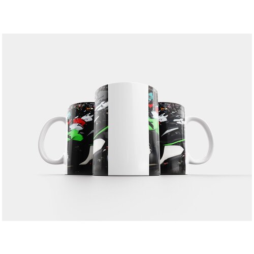 фото Кружка "мотоциклы, мото, путь за улицей" 320 мл lotsprints