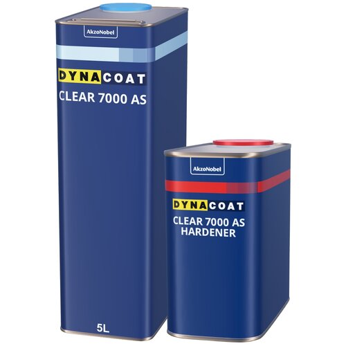 Лак высокопрочный Dynacoat Clear 7000 AS 1 л. с отвердителем Clear 7000 AS 0,5 л.