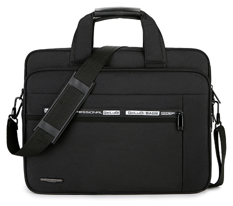 Сумка для ноутбука, портативный бизнес-портфель, мужская сумка из оксфордской ткани на одно плечо