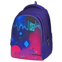 Berlingo рюкзак inStyle Retro Future, фиолетовый/розовый/голубой
