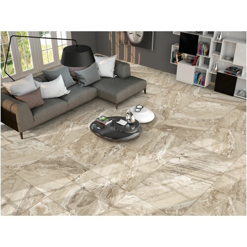 CR108 Керамогранит Remate Crema 60*60см carving 1,44м2