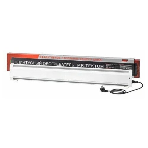 Электрический плинтусный обогреватель MrTektum 450Вт Smart 11м белый 524500₽