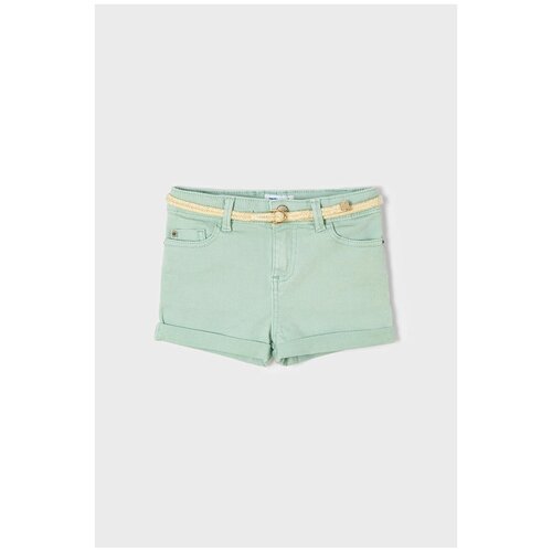 фото Джинсовые шорты mayoral 234/22 зеленый 116