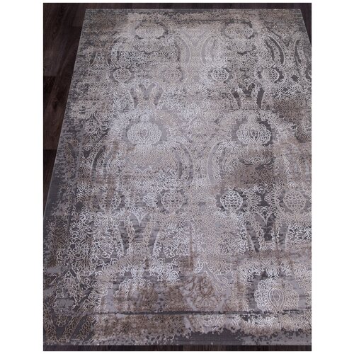Ковер 03801A - GREY / BROWN - Прямоугольник - коллекция ARMINA 0.80x1.50