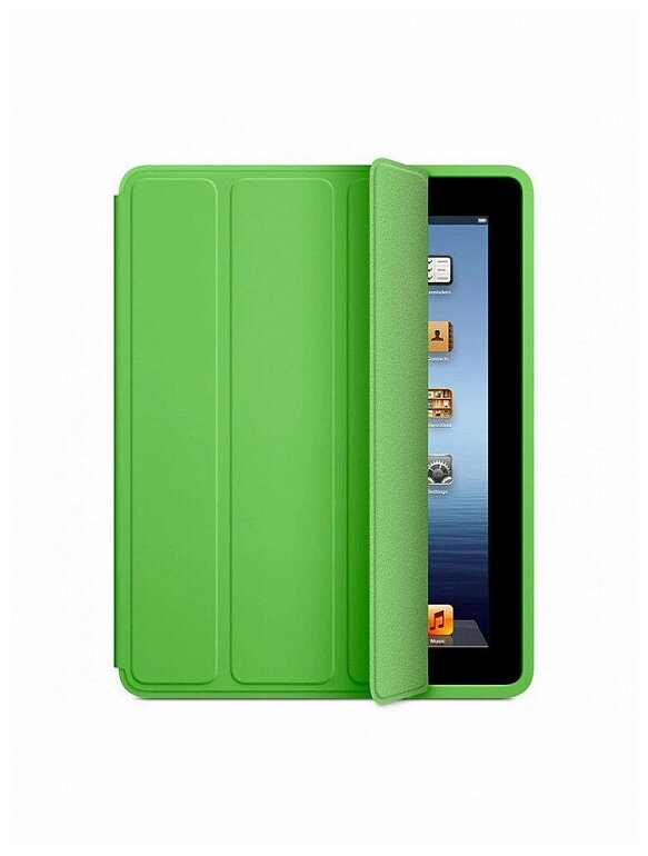 Чехол книжка для iPad 2 / 3 / 4 Smart case Grass Green