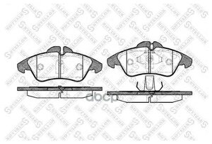589 000b-Sx_колодки Дисковые ! Перед. Mb Sprinter 208d/308d, Vw Lt Ii 28-35 95> Stellox арт. 589 000B-SX