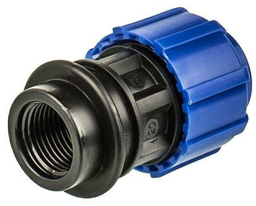 фото Муфта компрессионная с внутренней резьбой "тпк-аква", 25 мм, 3/4"