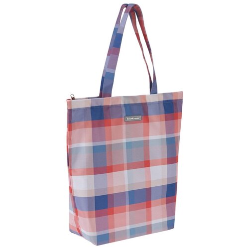фото Сумка-шоппер на молнии erichkrause 14l sunrise tartan (в пакете по 1шт.) (51943)