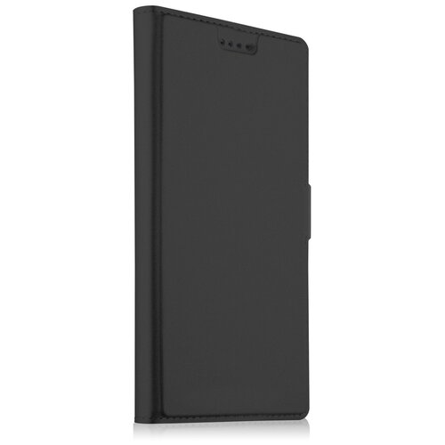Чехол-книжка MyPads для Sony Xperia XA1 Plus на жёсткой металлической основе чёрный чехол книжка mypads для sony xperia xa1 plus водоотталкивающий с мульти подставкой на жёсткой металлической основе розовый