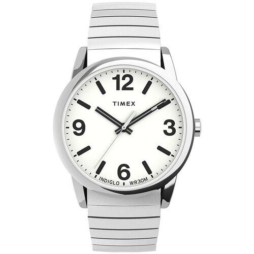 Наручные часы TIMEX Easy Reader TW2U98800, серебряный, белый