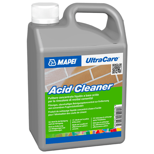 Концентрированный кислотный очиститель цементных остатков MAPEI ULTRACARE ACID CLEANER, 1 кг