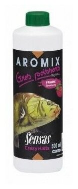 Ароматизатор Sensas Aromix Big Fish Strawberry 500мл 15321
