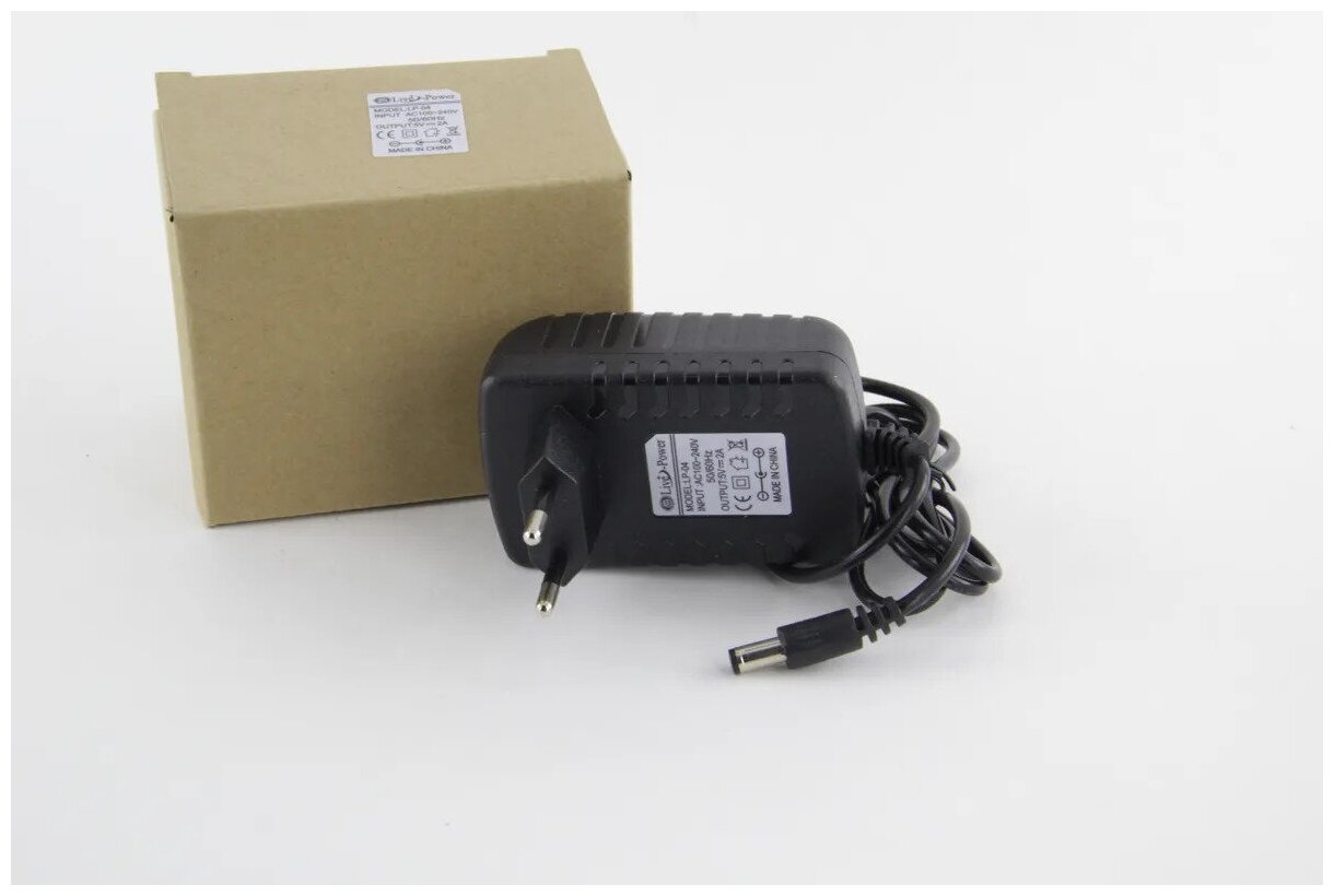 Блок питания Live-Power 5V 2A (5.5x2.5 мм) LP-04 для Цифровых, DVB-T2 и Смарт приставок — фото 11
