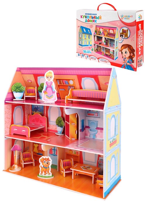 Детский игровой набор кукольный домик BRIGHT KIDS. арт. ИН-8903/РК