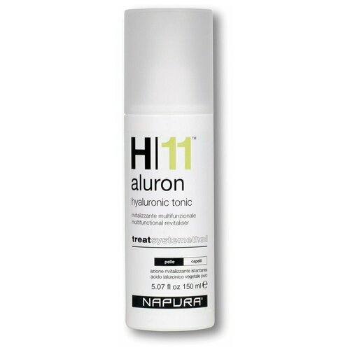 Увлажняющий тоник - ревитализант Napura H11 Aluron с гиалуроновой кислотой, для волос и кожи