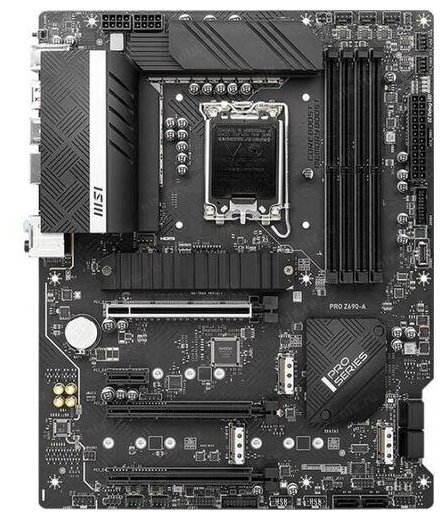 Материнская плата MSI PRO Z690-A Soc-1700 Intel Z690 4xDDR5 ATX AC97 8ch71 25Gg RAIDHDMIDP