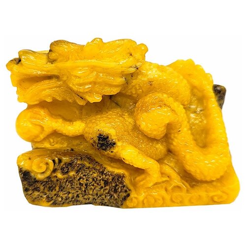 «Китайский Дракон» статуэтка из балтийского янтаря