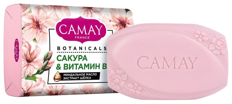 Camay мыло кусковое Botanicals Cакура & витамин B3