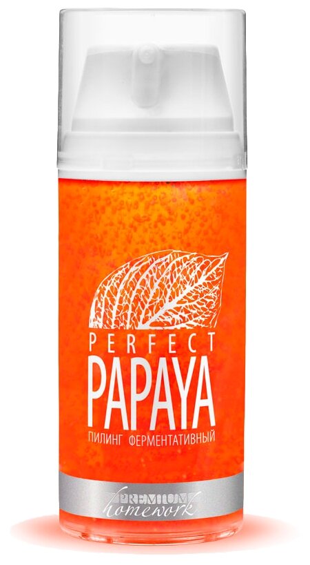 Premium пилинг для лица Homework Perfect Papaya ферментативный, 100 мл