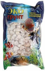 Мраморная крошка Эко грунт 5-10mm 7kg White 7-1019