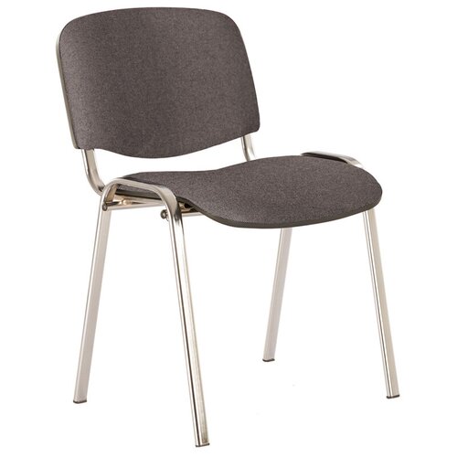 Стул Nowy Styl ISO WIN, металл/текстиль, цвет: черно-серый С 73