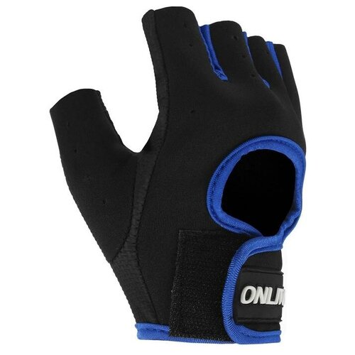 Перчатки ONLYTOP, размер XL, черный, синий