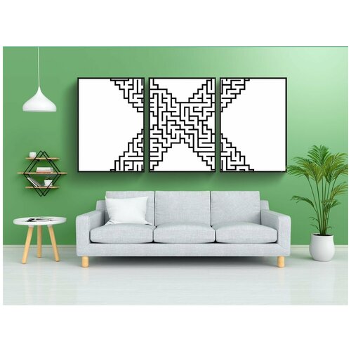 фото Набор модулных постеров для интерьера "днк, дезоксирибонуклеиновая кислота, здоровье" 60x90 см. в тубусе, без рамки lotsprints