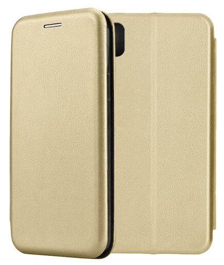 Чехол-книжка Fashion Case для Huawei Y5 (2019) золотой