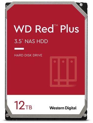 Жесткий диск WD Red Plus WD120EFBX 12TB, SATA III, 3.5"