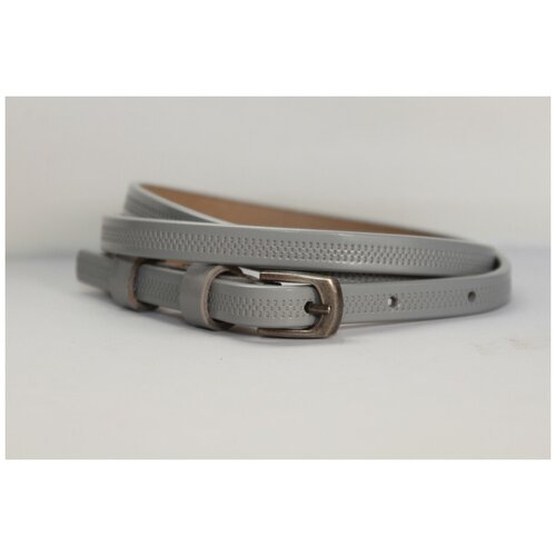 фото Ремень женский, серый stilmark