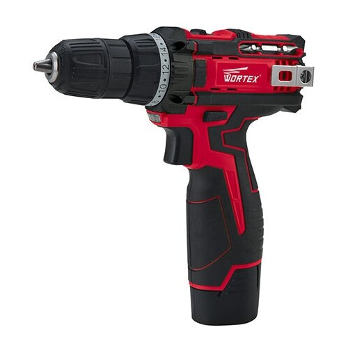 Аккум дрель-шуруповерт WORTEX BD 1213 DLi в кор 120 В 1 акк 13 Ач Li-Ion 2 скор 25 Нм шурупы до 6 мм BD1213DLi0006 366000₽